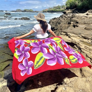 New summer rayon sarongs pareo handpainted originally made in bali by balinese artisans